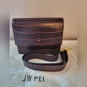 Crossbody bag (burgundy)